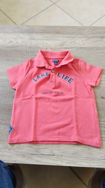 Polo manches courtes 3 ans