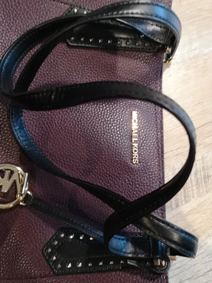 Sac Michael kors violine noir neuf MK - photo numéro 4