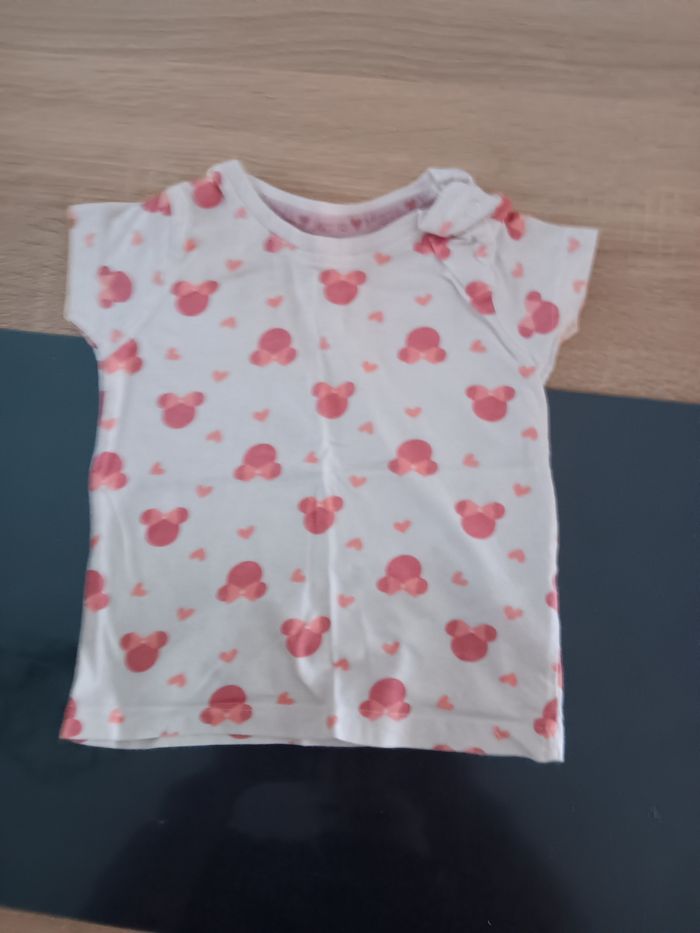 Tee shirt minnie