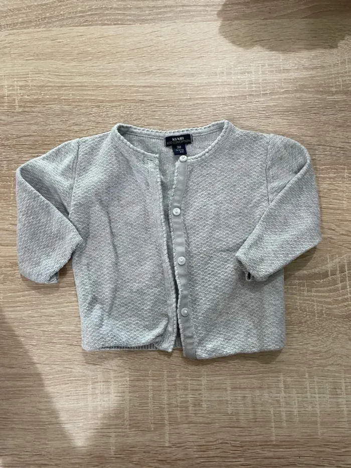 Gilet gris