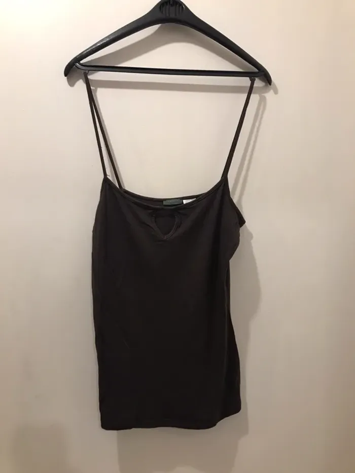 Débardeur la redoute marron taille 36