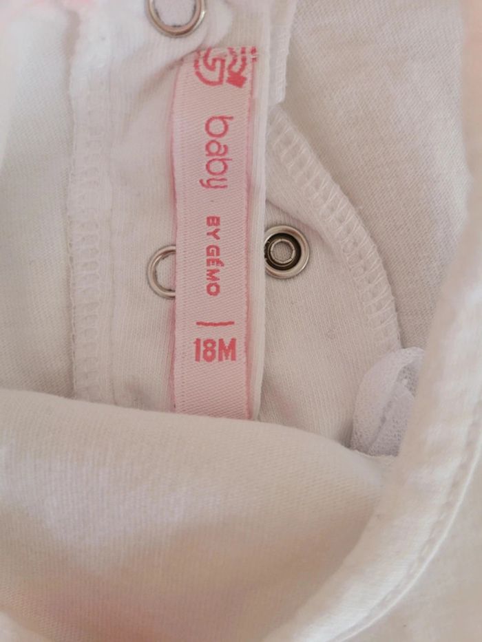Lot 2 tee-shirt manches courtes 18 mois - photo numéro 3