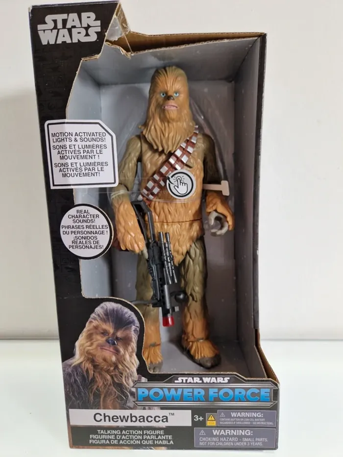 D236- ys 

 Action Figures
Chewbacca Talking Action Figure, Star Wars