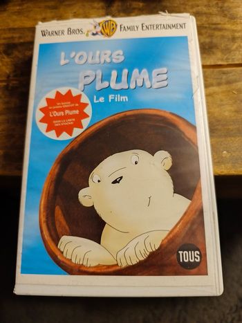 VHS L Ours Plume. Le Film 