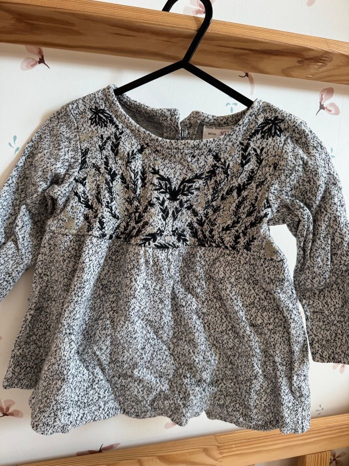 Lot de 4 blouses / chemises manches longues automne hiver bébé fille - photo numéro 10