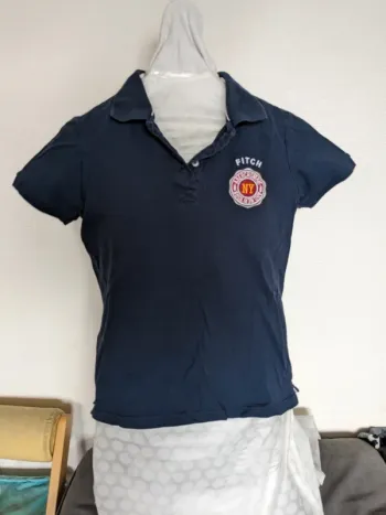 Polo Abercrombie & Fitch - bleu marine.