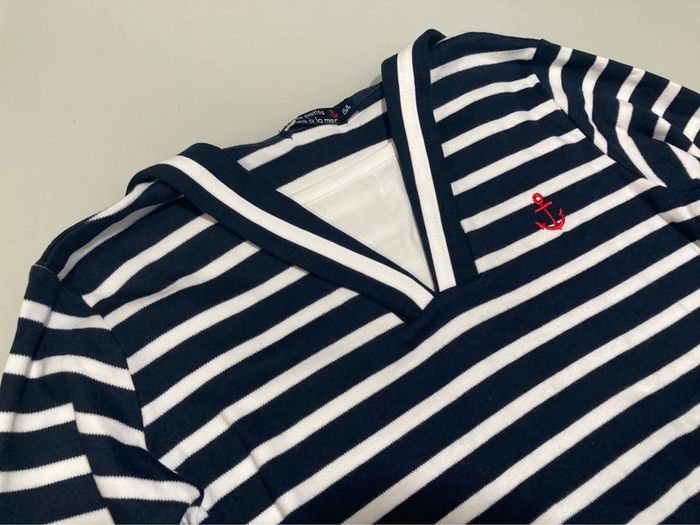 TEE shirt mariniere garçon - photo numéro 5