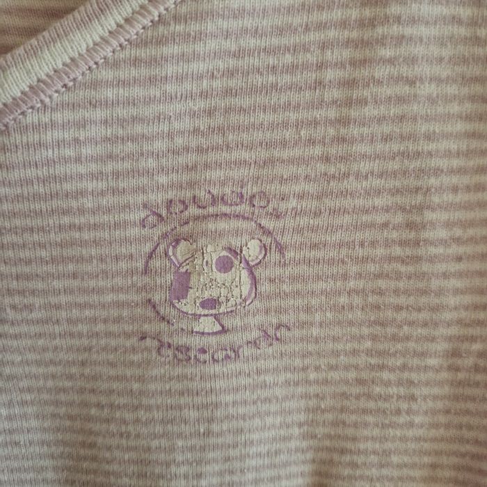 1 mois body raye lila - photo numéro 2