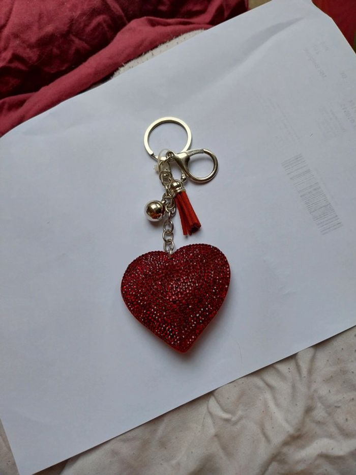 Porte-clés cœur