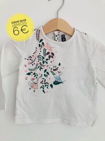 Tee-shirt Sergent Major en 18mois