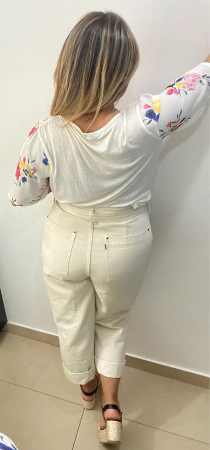 Blouse   fleurie fluide - photo numéro 9