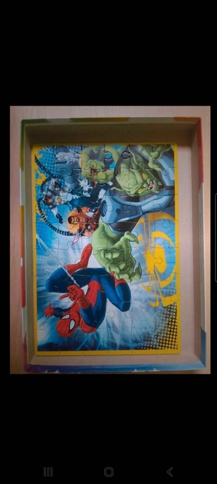 3 puzzles spiderman - photo numéro 4