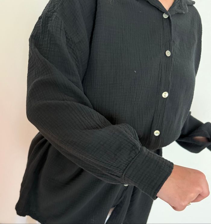 Chemise oversize gaze de coton - photo numéro 6