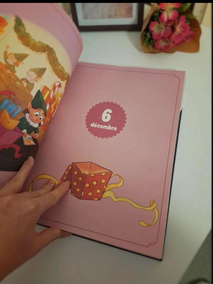 Livre calendrier de l'avent 24 histoire de Noël très bon état - photo numéro 5