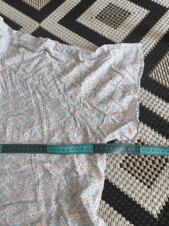 Robe mi longue monki fleurie taille M mais taille grand - photo numéro 8