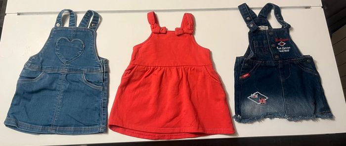 Lot de robes 12 mois
