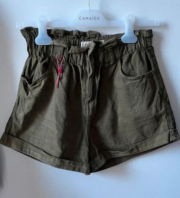 Short en jeans kaki Jennyfer taille 36 S