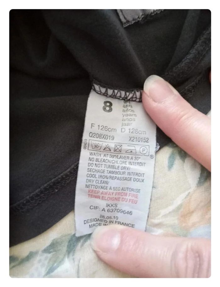 Sous-pull IKKS 8 ans - photo numéro 3