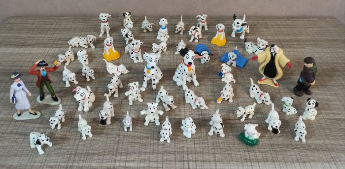 Lot de figurines vintage les 101 dalmatiens - photo numéro 2