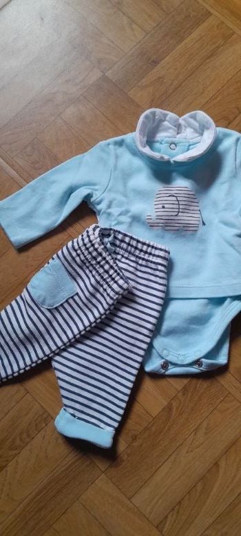 Ensemble body avec son pantalon 50 cm