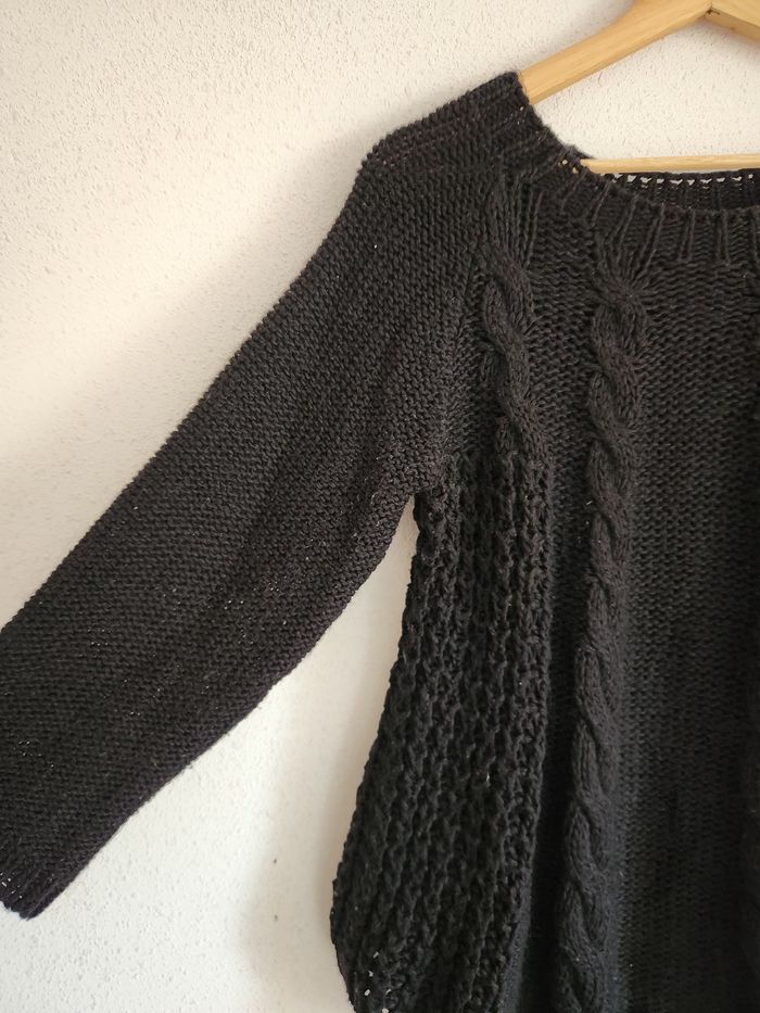 Pull noir basique – Taille M/L – Classique et polyvalent - photo numéro 2