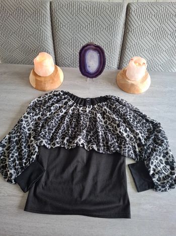 Top blouse léopard Taille 40