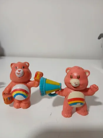 Lot 2 figurines bisounours Care bears vintage