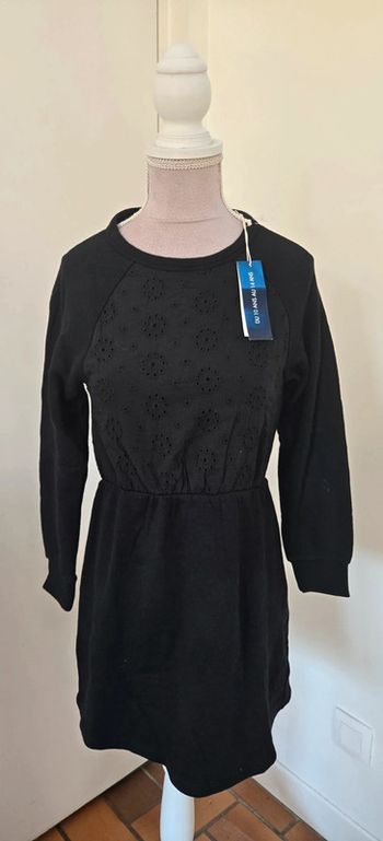 Robe noir travaillé monoprix noir neuve