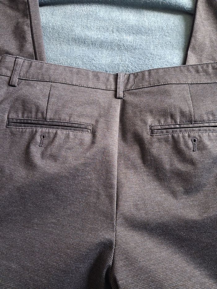 Pantalon homme bleu/gris - photo numéro 2