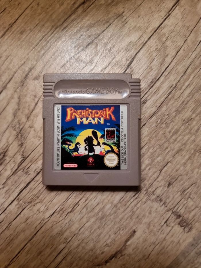 Prehistorik man gameboy - photo numéro 2