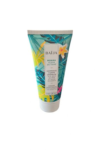Baïja – Gommage Corps Crémeux Moana Fleur de Tiaré (70 ml) 🌺