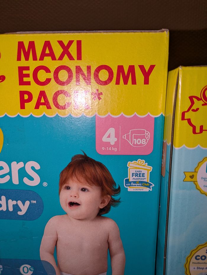 Couche pampers taille 3 ou/et 4 - photo numéro 2
