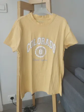 Tee shirt jaune Primark XS