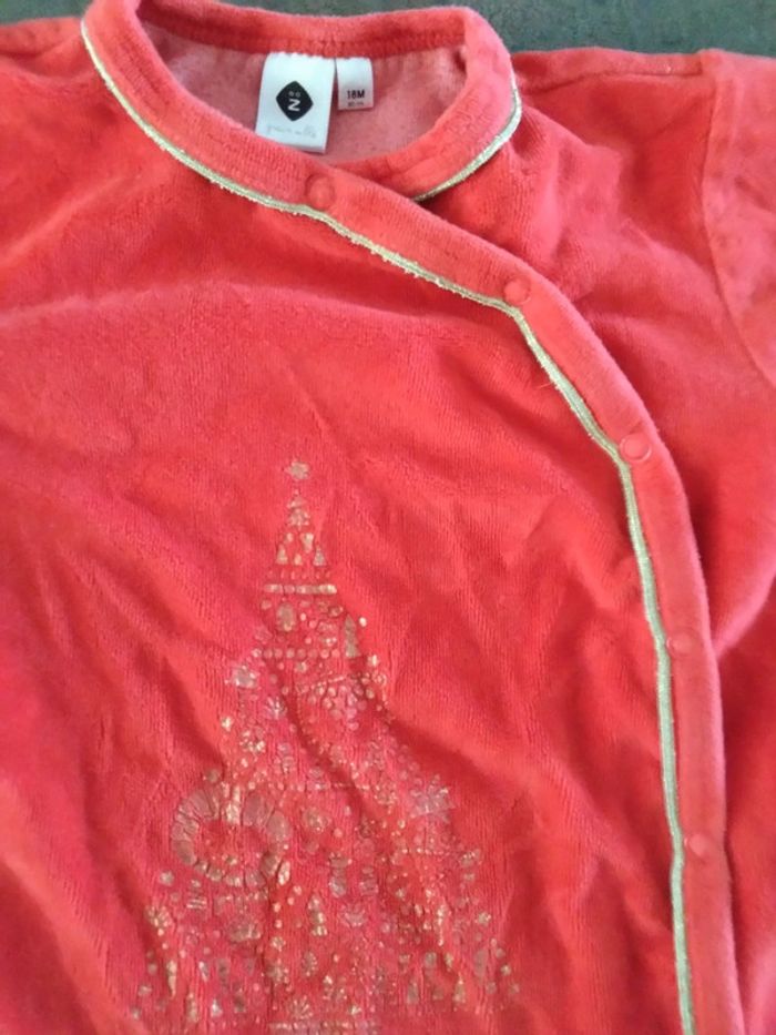 Pyjama grenouillère bébé 18 mois fille ou garçon - photo numéro 2