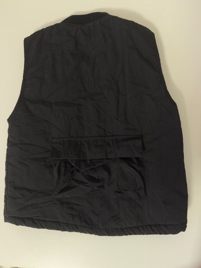 Gilet Utilitaire / Veste Sans Manches Matelassée ZARA (6-7 ans / 120 cm) - Style Streetwear Noir - photo numéro 6
