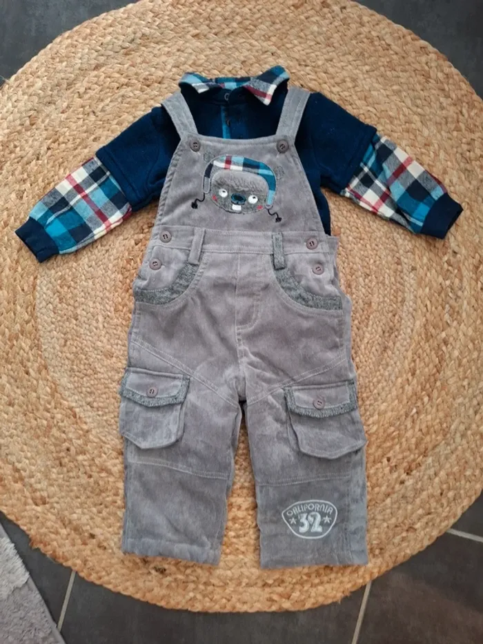 Ensemble pull et combinaison taille 18 mois - photo numéro 3