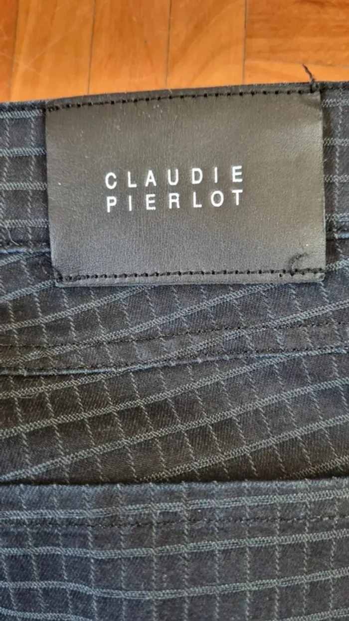 Pantalon femme taille basse Claudie Pierlot T40 - photo numéro 8