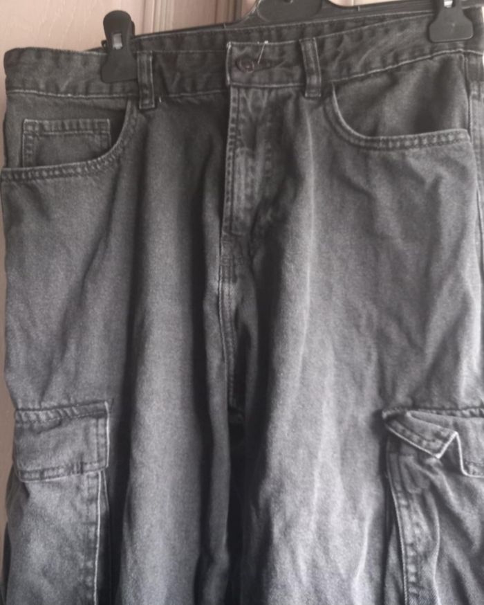 Jeans baggy noir Kiabi - photo numéro 3
