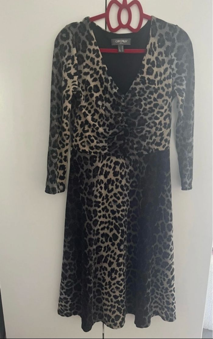 Robe imprimée Léopard