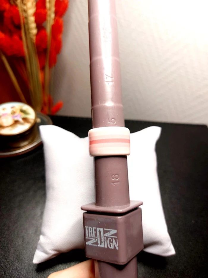 Magnifique bague rose vintage 00's Y2k - photo numéro 3