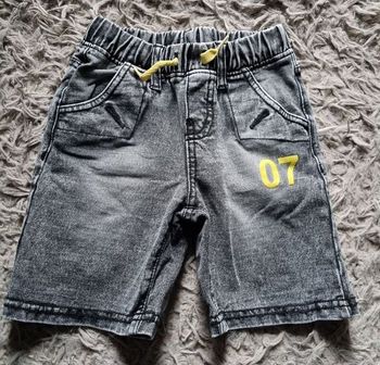 Bermuda effet jeans 2ans