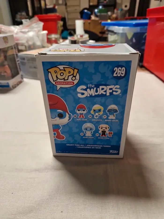 Funko pop the smurfs 269 papa smurf - photo numéro 3