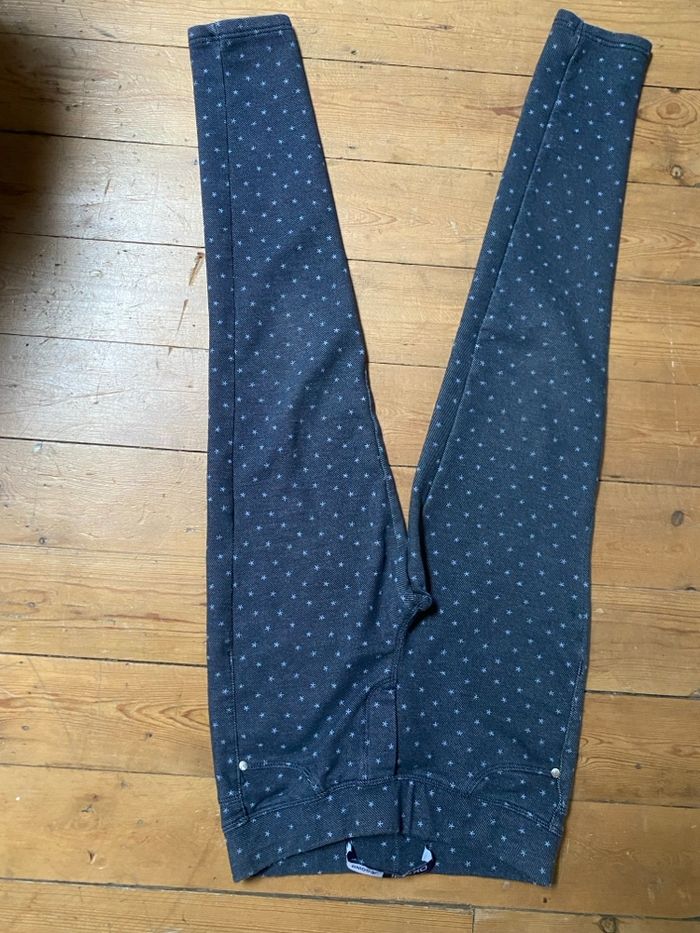 Jegging bleu à étoiles 9 ans Okaidi - photo numéro 5