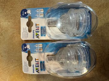 Tétines biberon avent Classic  6+