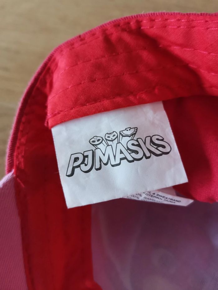 Casquette pyjamasques rouge taille 52 - photo numéro 3