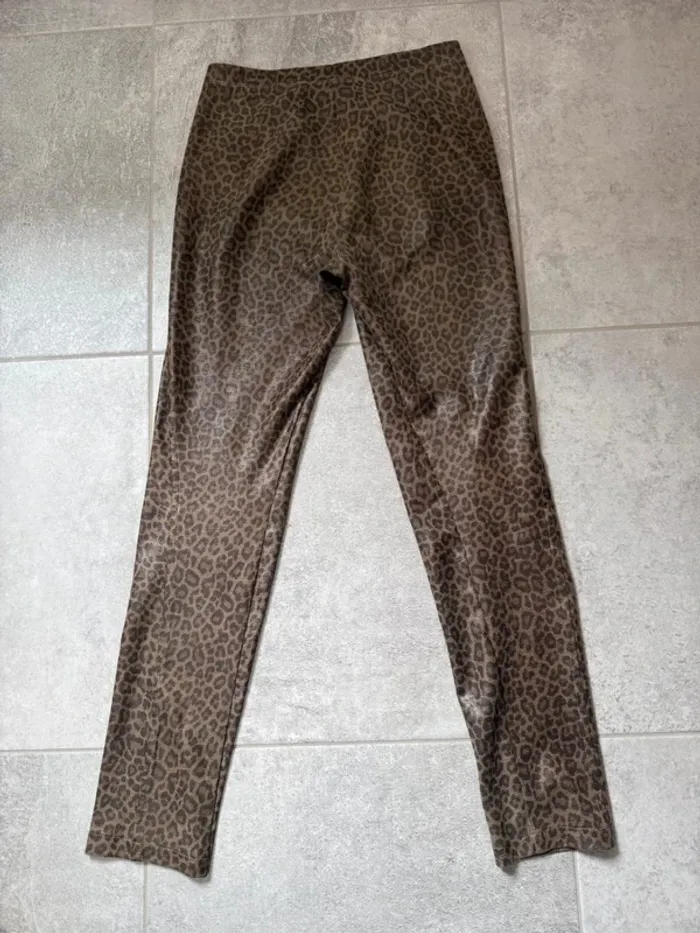 Legging Absolu Paris léopard femme taille 38 super état - photo numéro 4