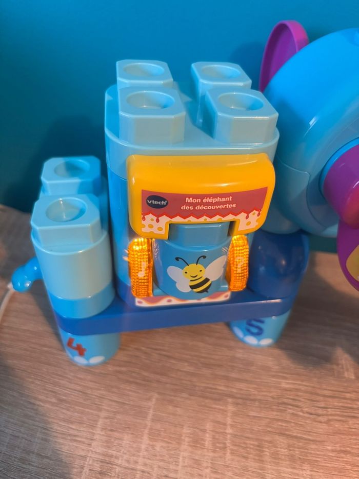Jeu VTech bla bla block mon éléphant des découvertes - photo numéro 2