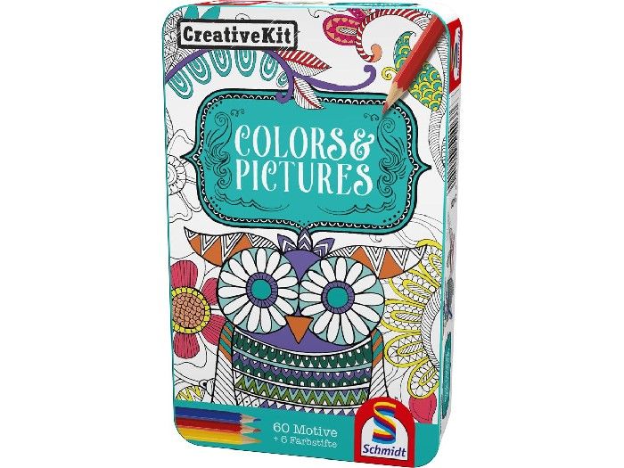 Schmidt Spiele Kit Créatif-Couleurs et dessins 51403