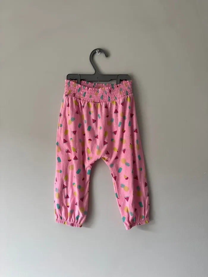 👖Pantalon légé été - bébé fille - 24 mois - pat et ripaton - bon état