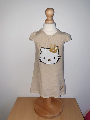 Robe pailletté Doré Hello Kitty 18 mois H&M